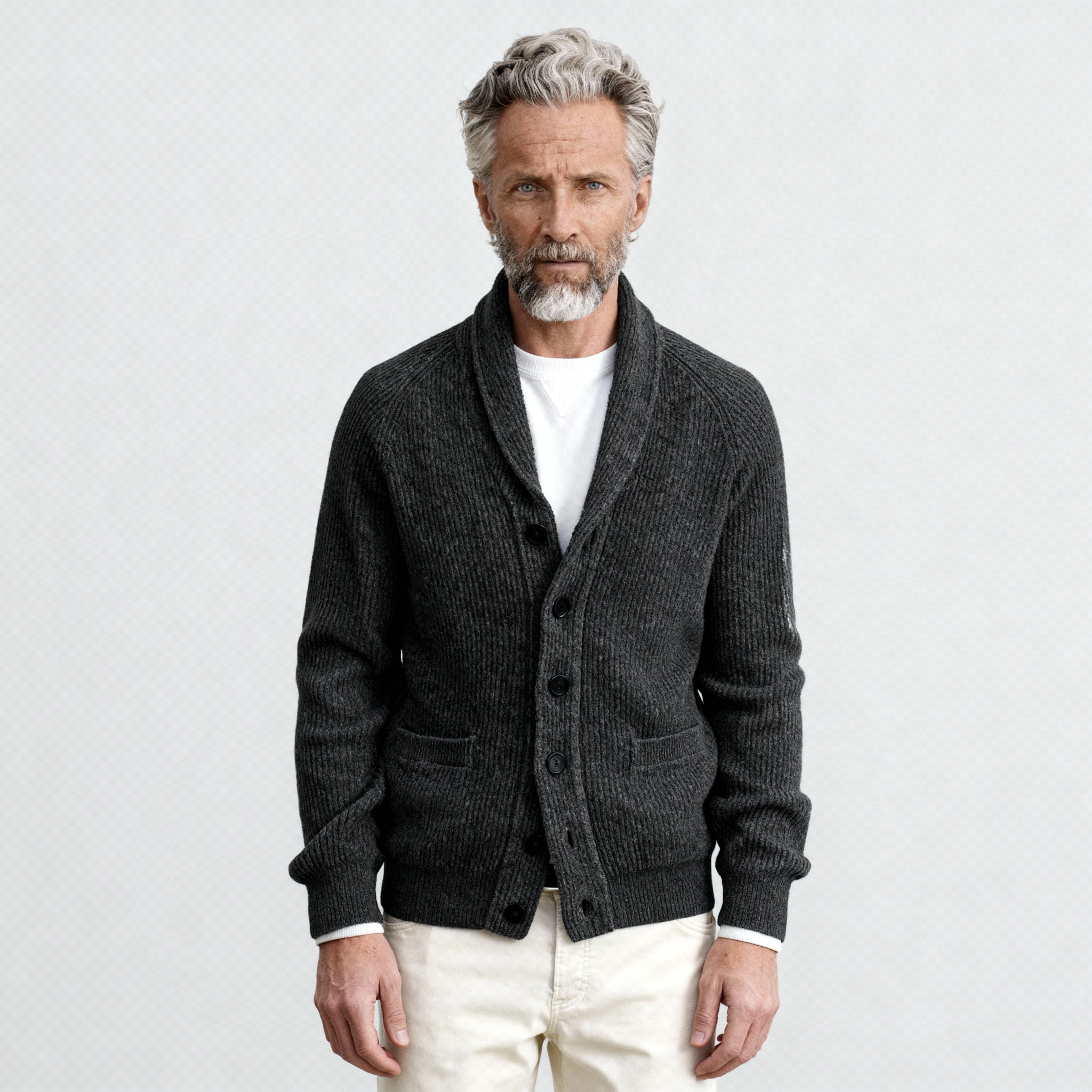 Henry | Men's Cardigan Sweater - Cozy, Timeless Style