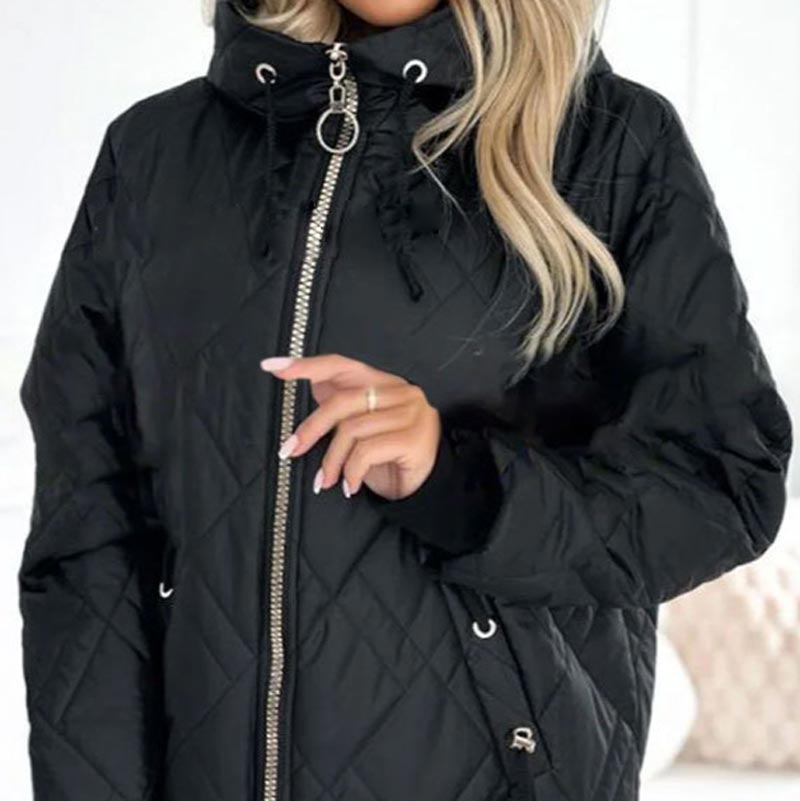 Alisha | Elegant Warm Parka with Charm