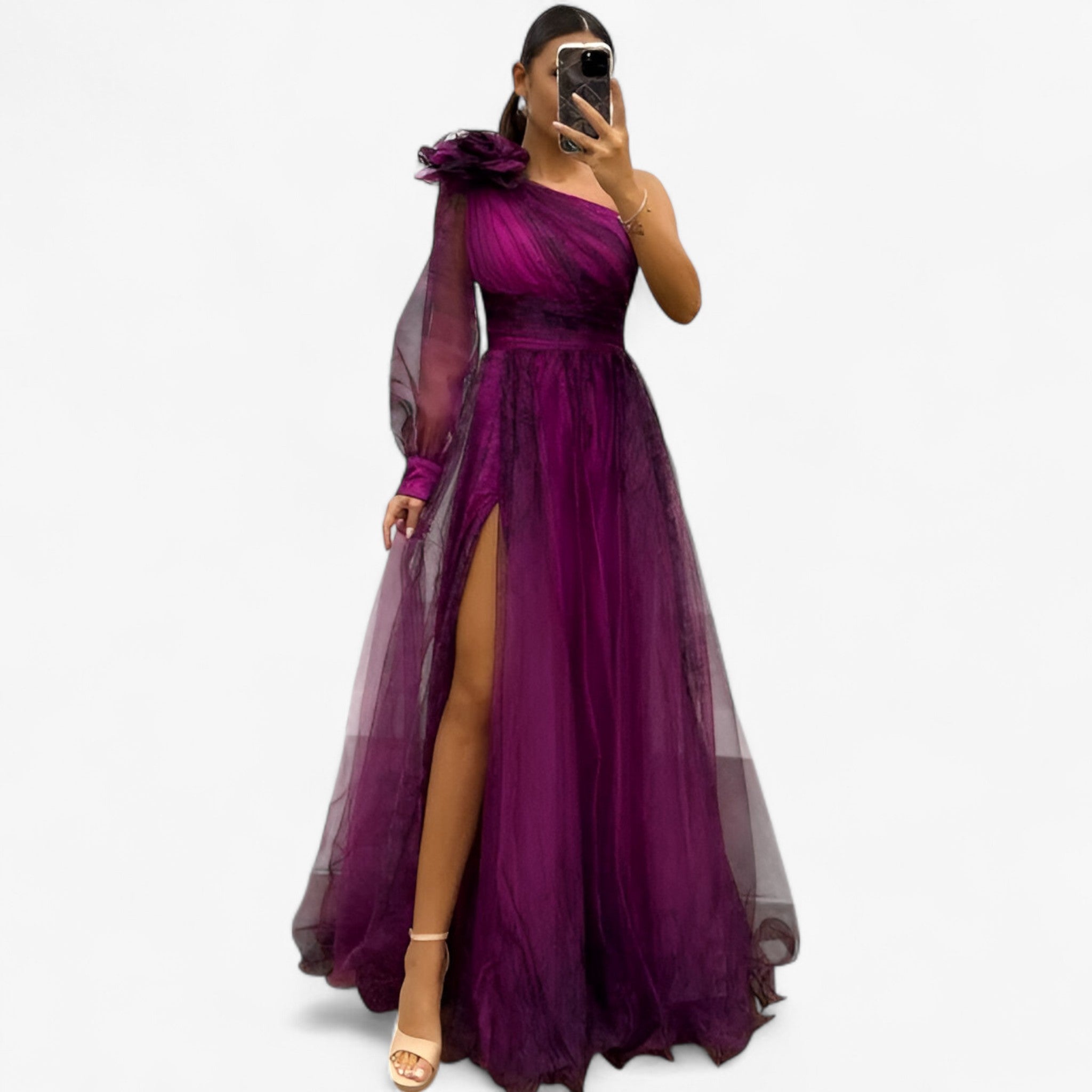 Alma Maxi Dress – Elegant, Unique & Effortlessly Chic Red | Cow Clothing