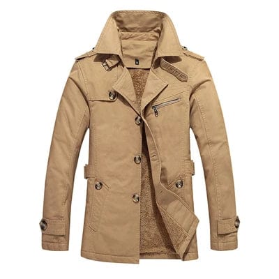 Chic Storm Coat - Elegant, Weatherproof Style