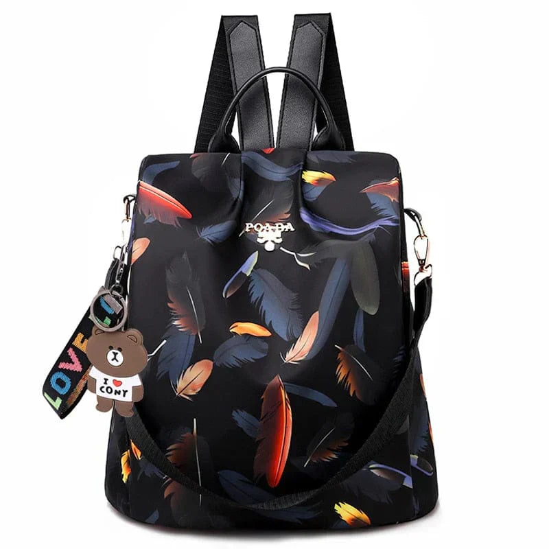 Waterproof Anti-Theft Backpack Featuring Smart Hidden Compartments