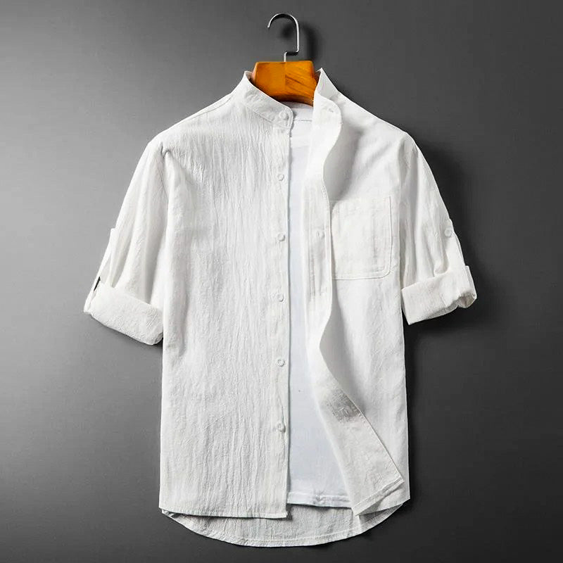 Bay Breeze Linen Shirt, cool and elegant style