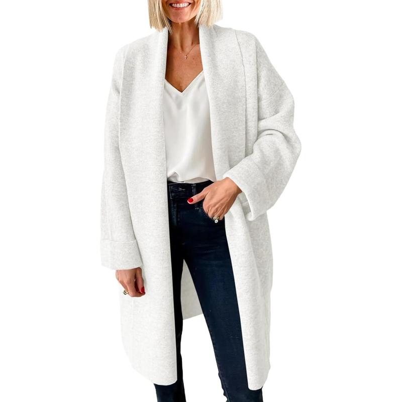 Cozy Chunky Knit Open-Front Oversized Long Cardigan – Ultra-Soft Comfort & Effortless Layering