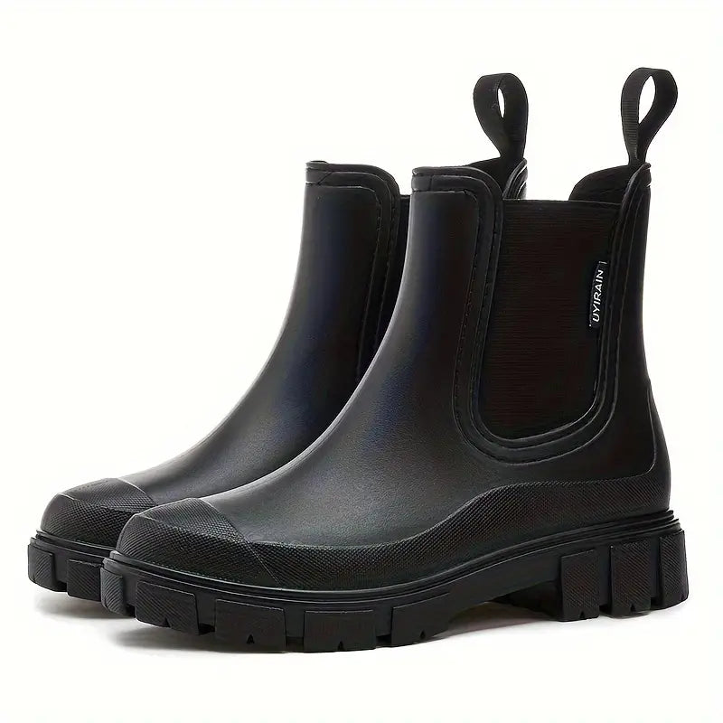 Chic Waterproof Rain Boots for Everyday Wet Weather