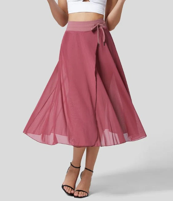 REVERIE - 2-in-1 Midi Skirt for Women, Guaranteed Elegance and Versatility