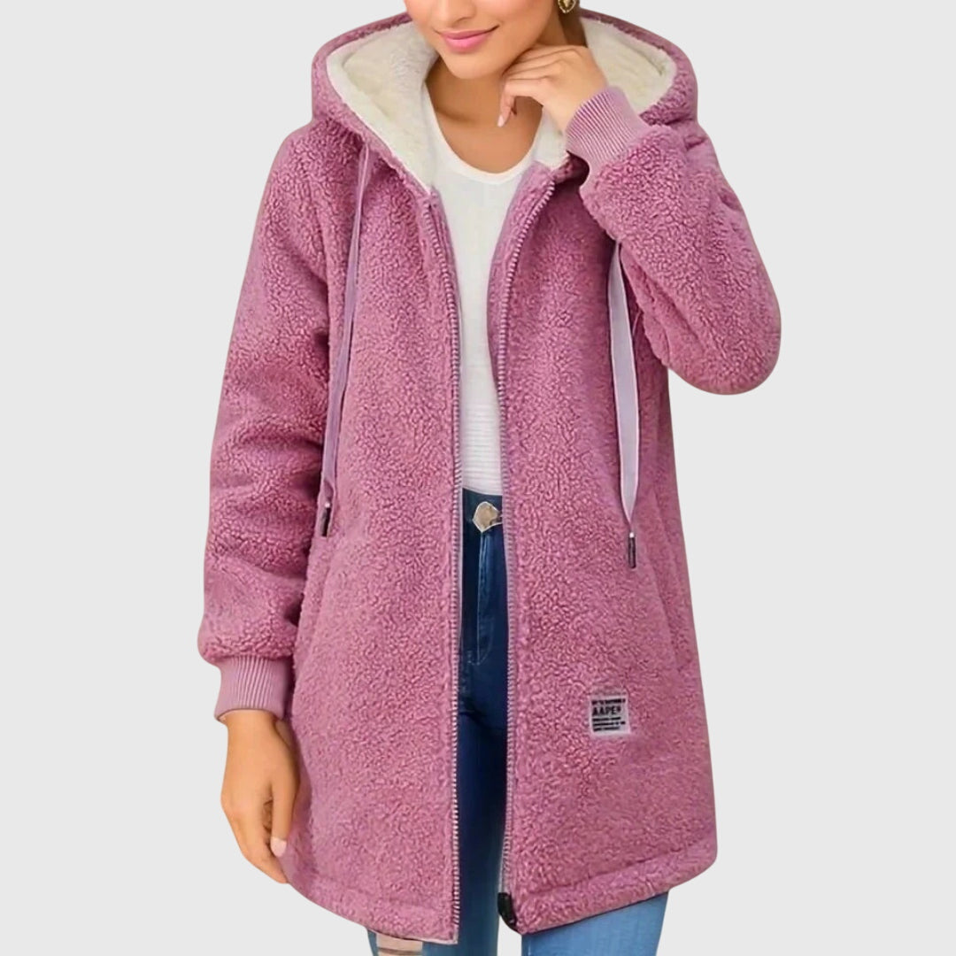 Birgitta Women's Plush Jacket - Warm and Stylish Style
