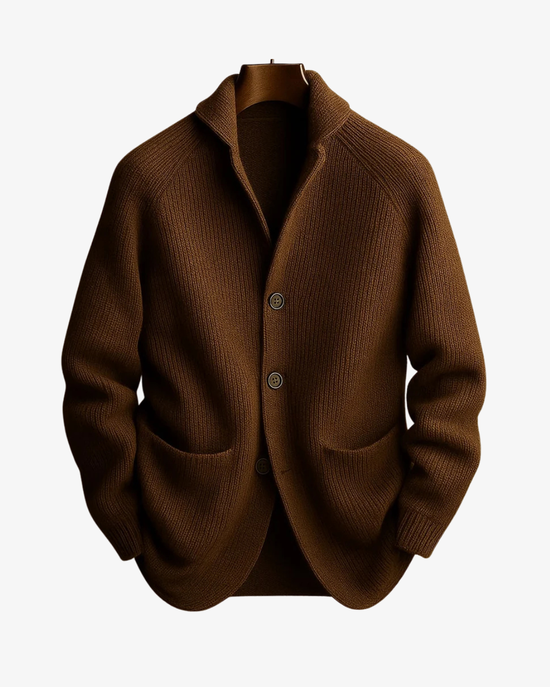 Andrew | Luxe Modern Wool-Blend Cardigan