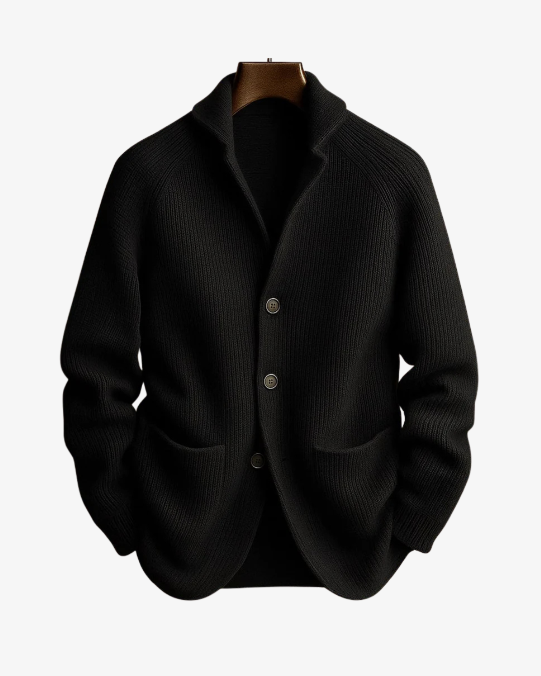 Andrew | Luxe Modern Wool-Blend Cardigan