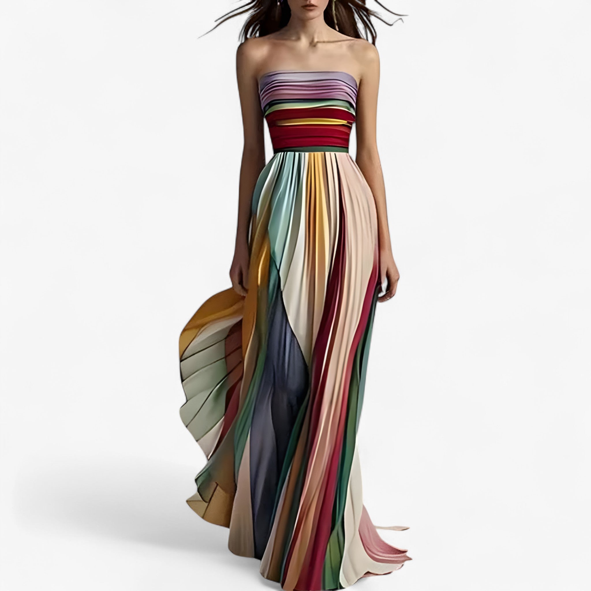 Alba | Long Casual Dress – Extra Comfort for Everyday Wear
