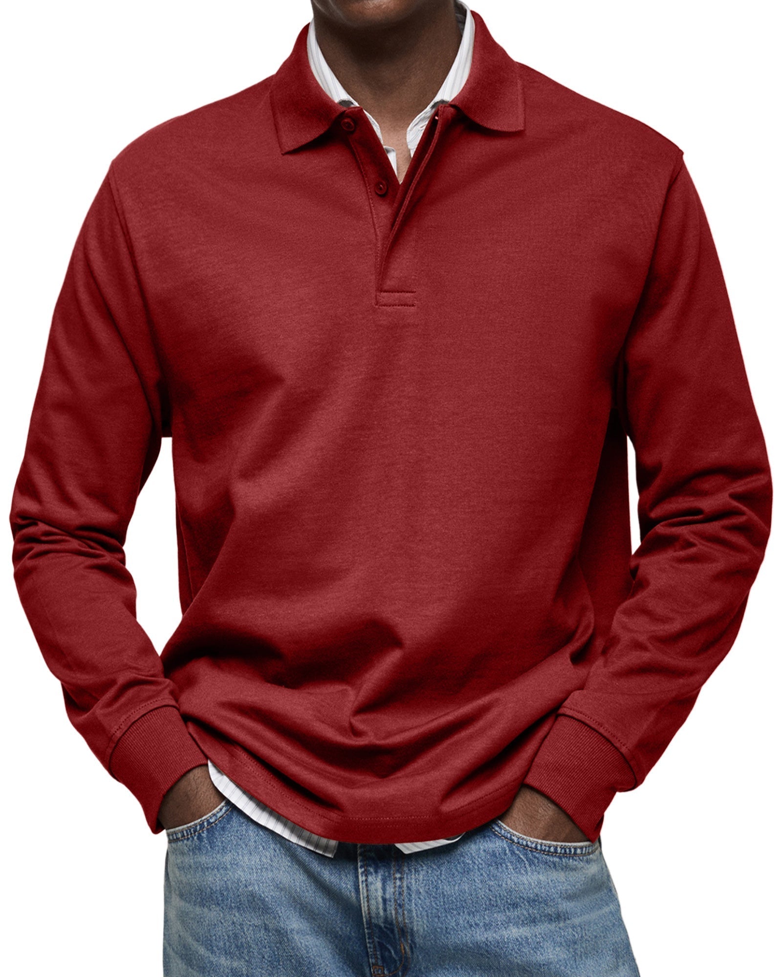 Wilson Elegant Classic Long Sleeve Polo