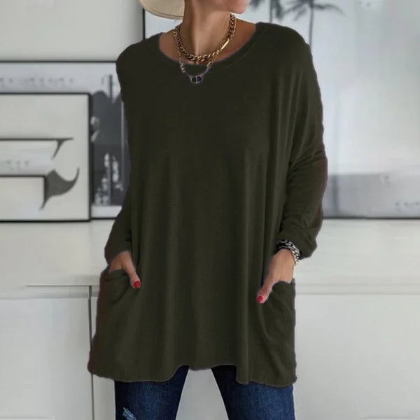 Moira - Top Casual Long Sleeve T-Shirt