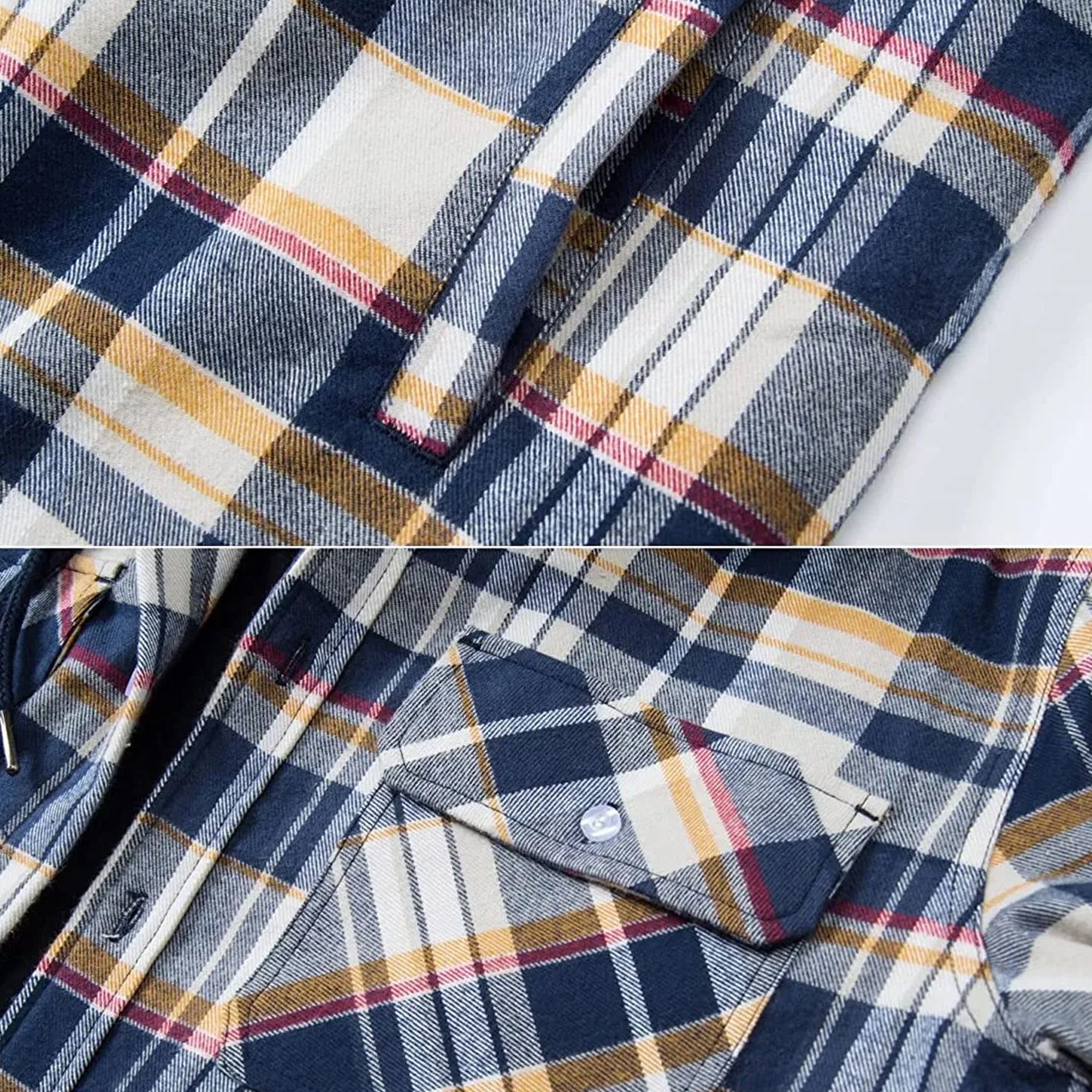 Parker - Funky Checked Hooded Jacket for a Stylish Look