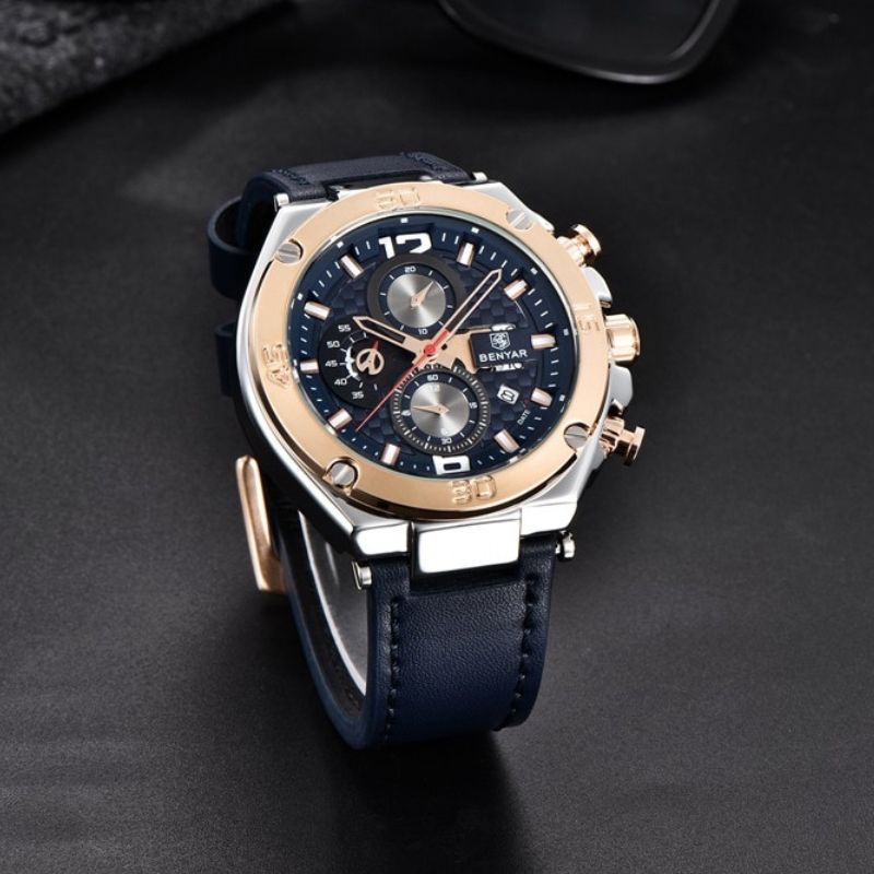 Multifunction Sports Quartz Chronograph Watch