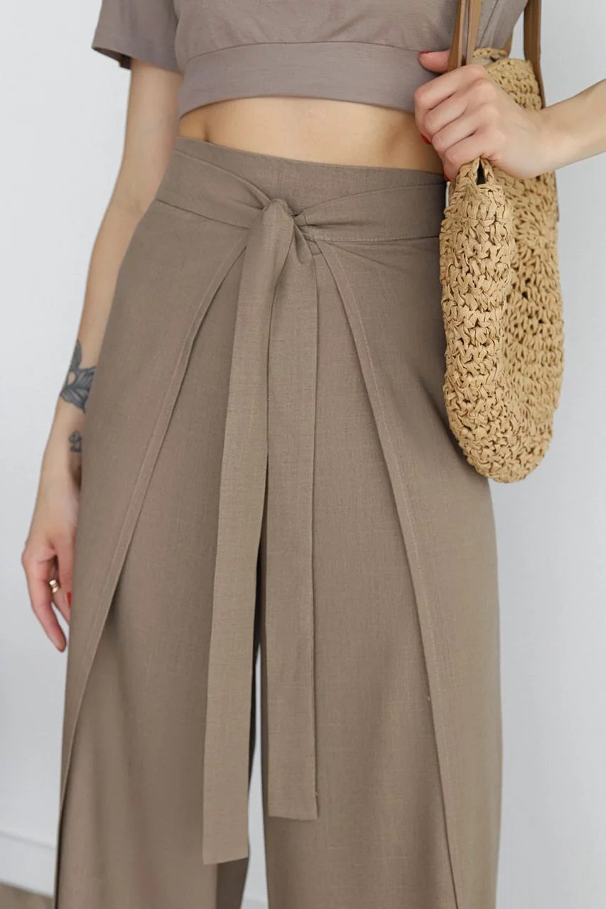 Maelis - Wide-Leg Linen Pants for a Comfortable and Chic Style