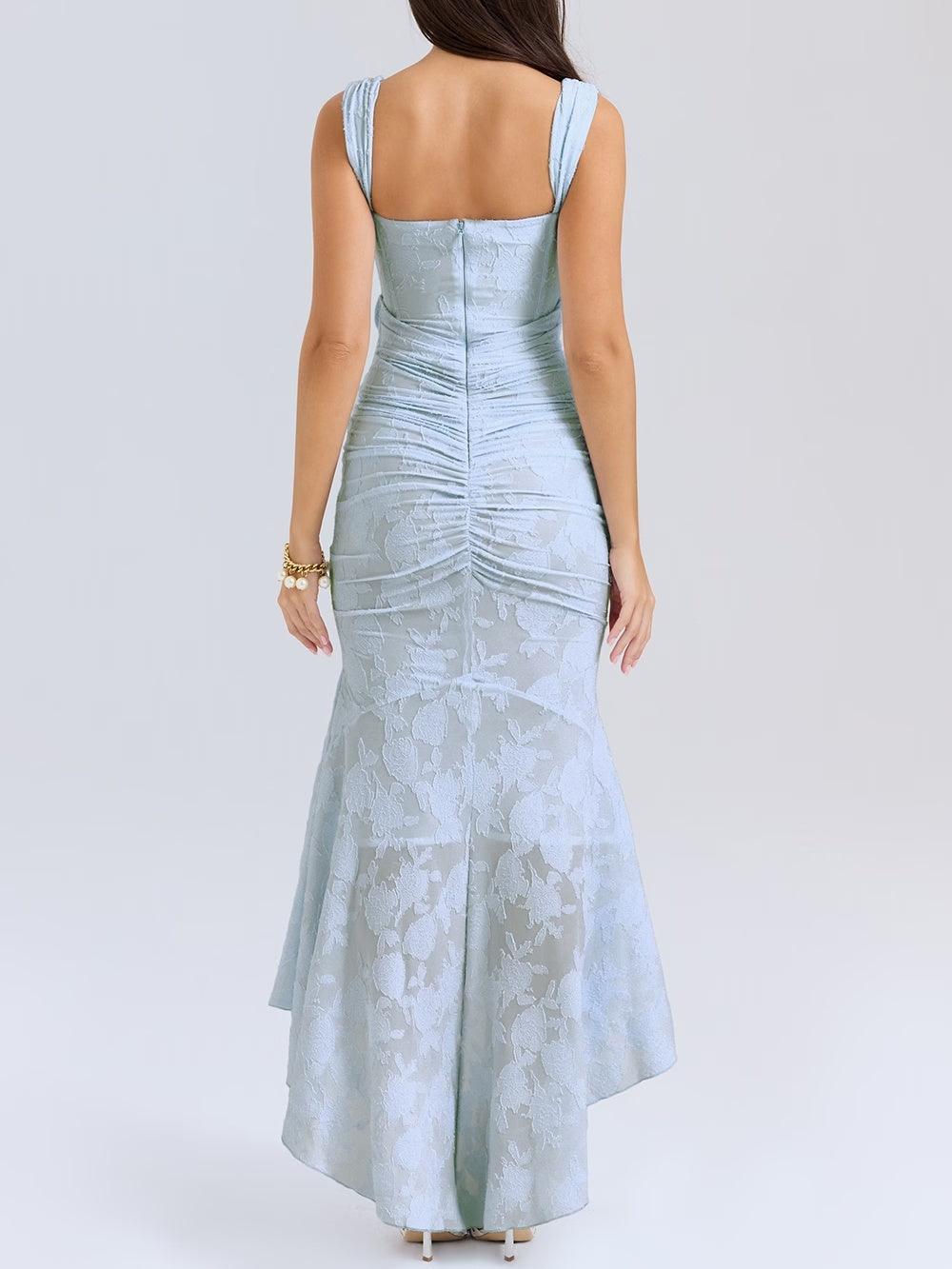 Blue Bell floral maxi dress for an elegant and comfortable style