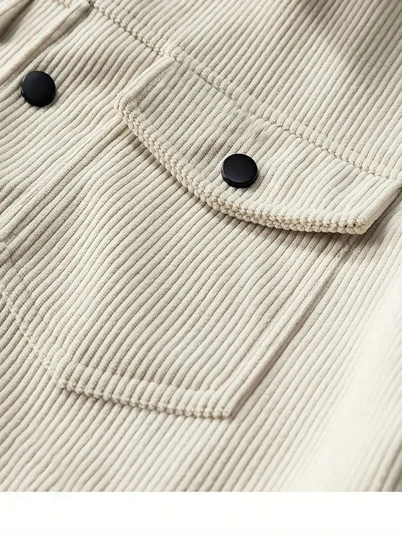 City-Chic Corduroy Jacket for Modern Style
