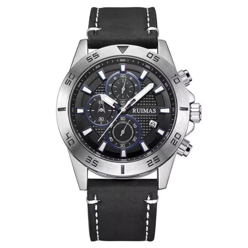 Quartz Chronograph Watch with Digital and Analog Display