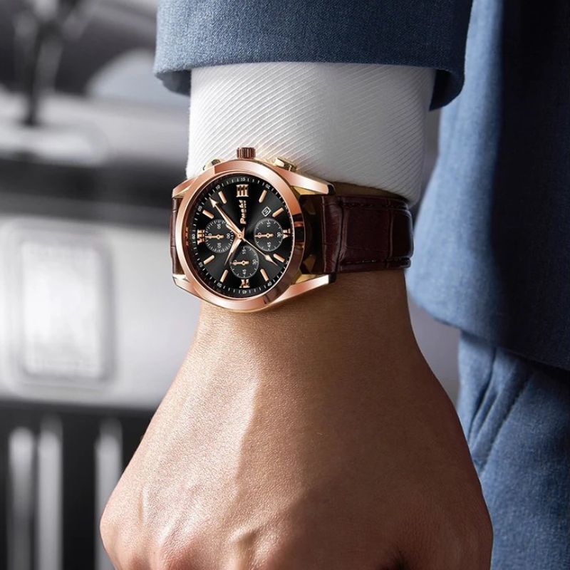 Elegant Quartz Watch for Men - Perfect for Business