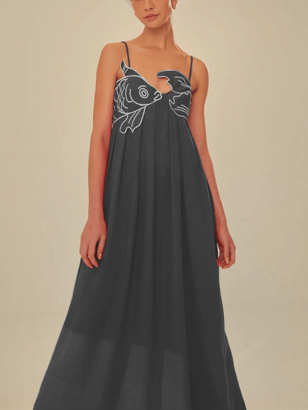 Elegant Fish Top Maxi Dress for a Stunning Look