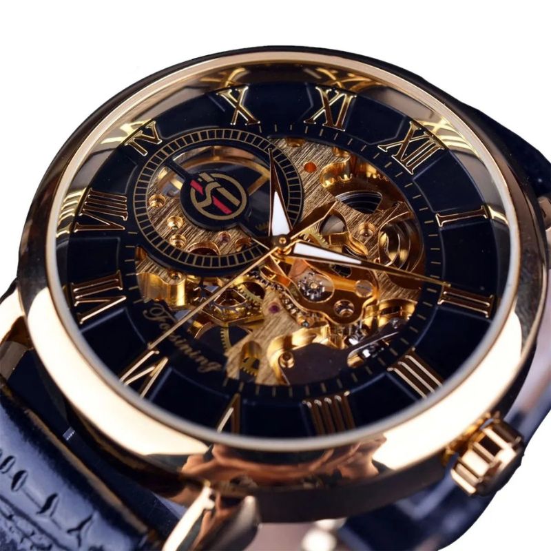 Elegant luxury mechanical watch for a sophisticated style