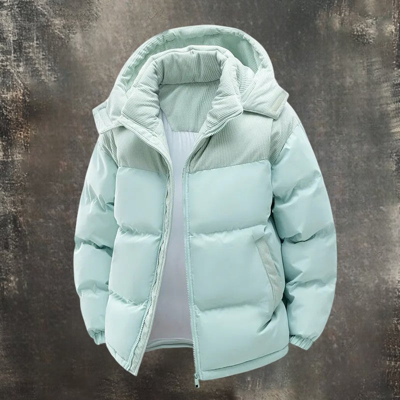 Double-Breasted Denim Jacket in Classic Denim