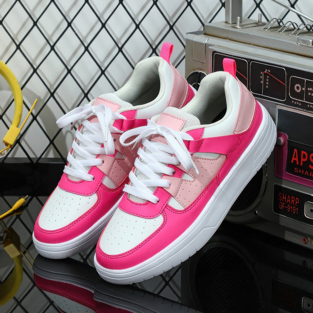 All-Day Comfort Ergonomic Women's Lace-Up Sneakers