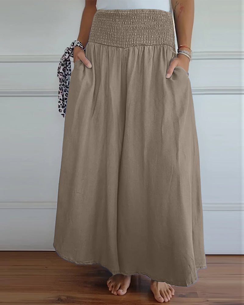 EMILIA – Wide and Comfortable High-Waisted Pants