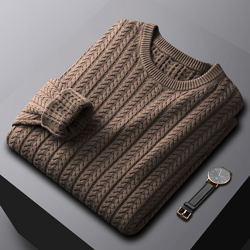 Matteo Legacy boucle wool sweater for an elegant and comfortable look