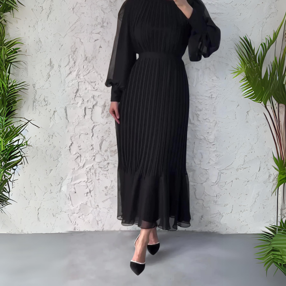 Hazel - Elegant Pleated Dress