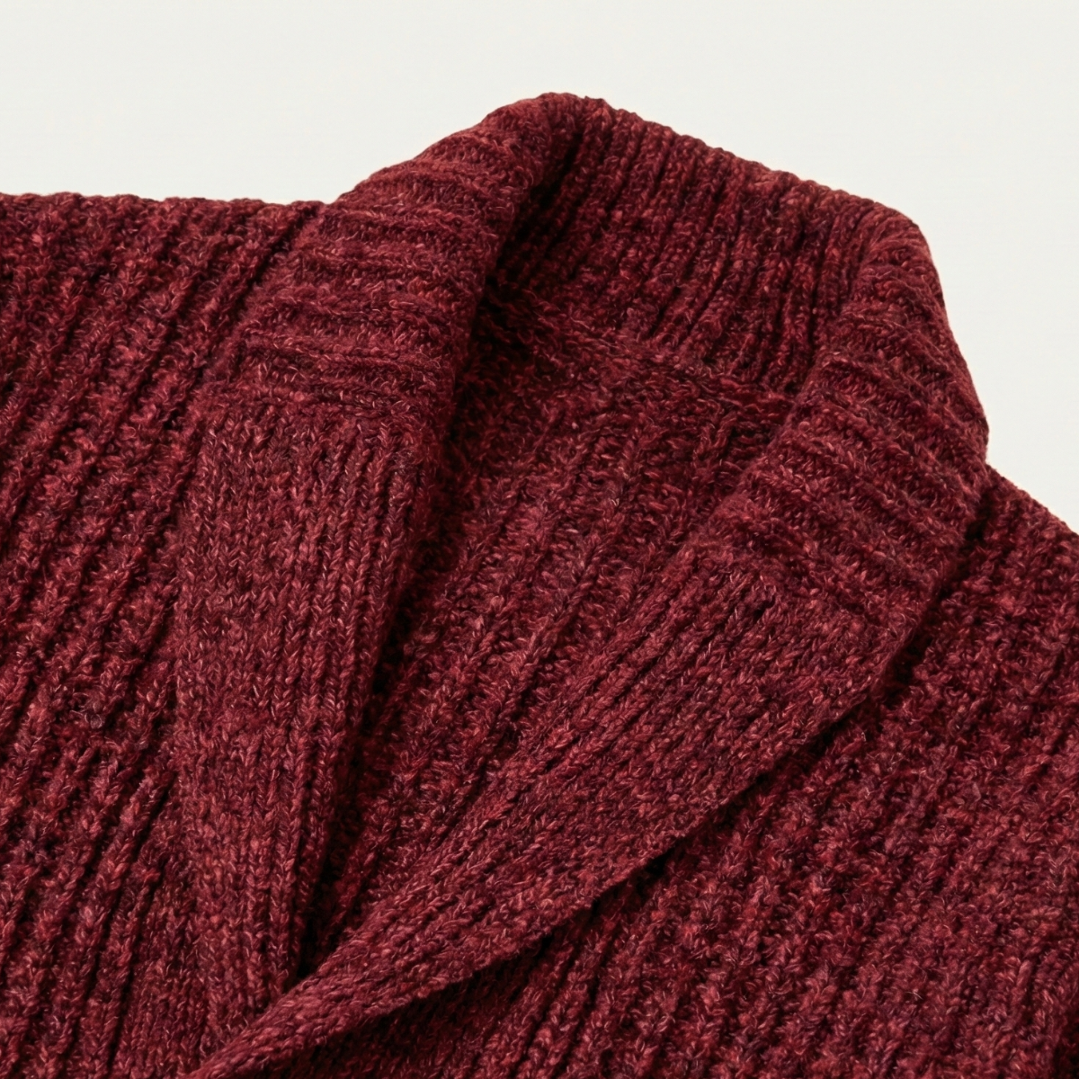 Montpellier Men's Cozy Chunky-Knit Shawl-Collar Cardigan