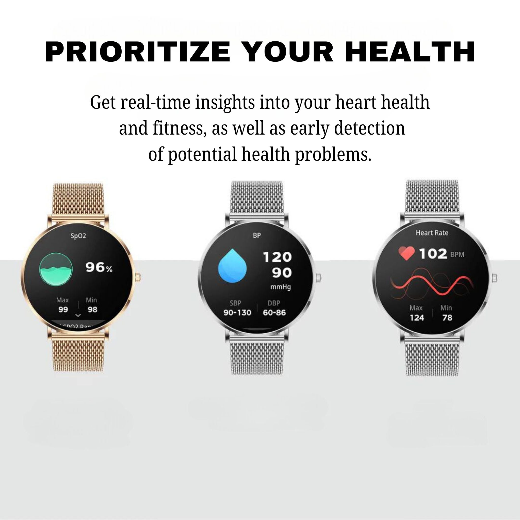 Lumea Smartwatch with Touch Screen for a Modern and Stylish Look