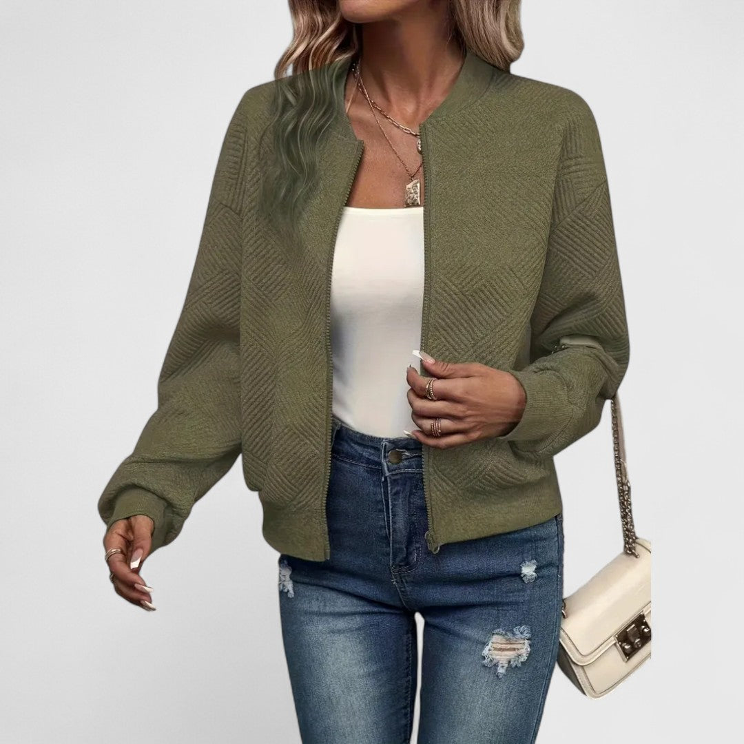 Lofi - Justeighteen Light Yet Warm Zip-Up Jacket