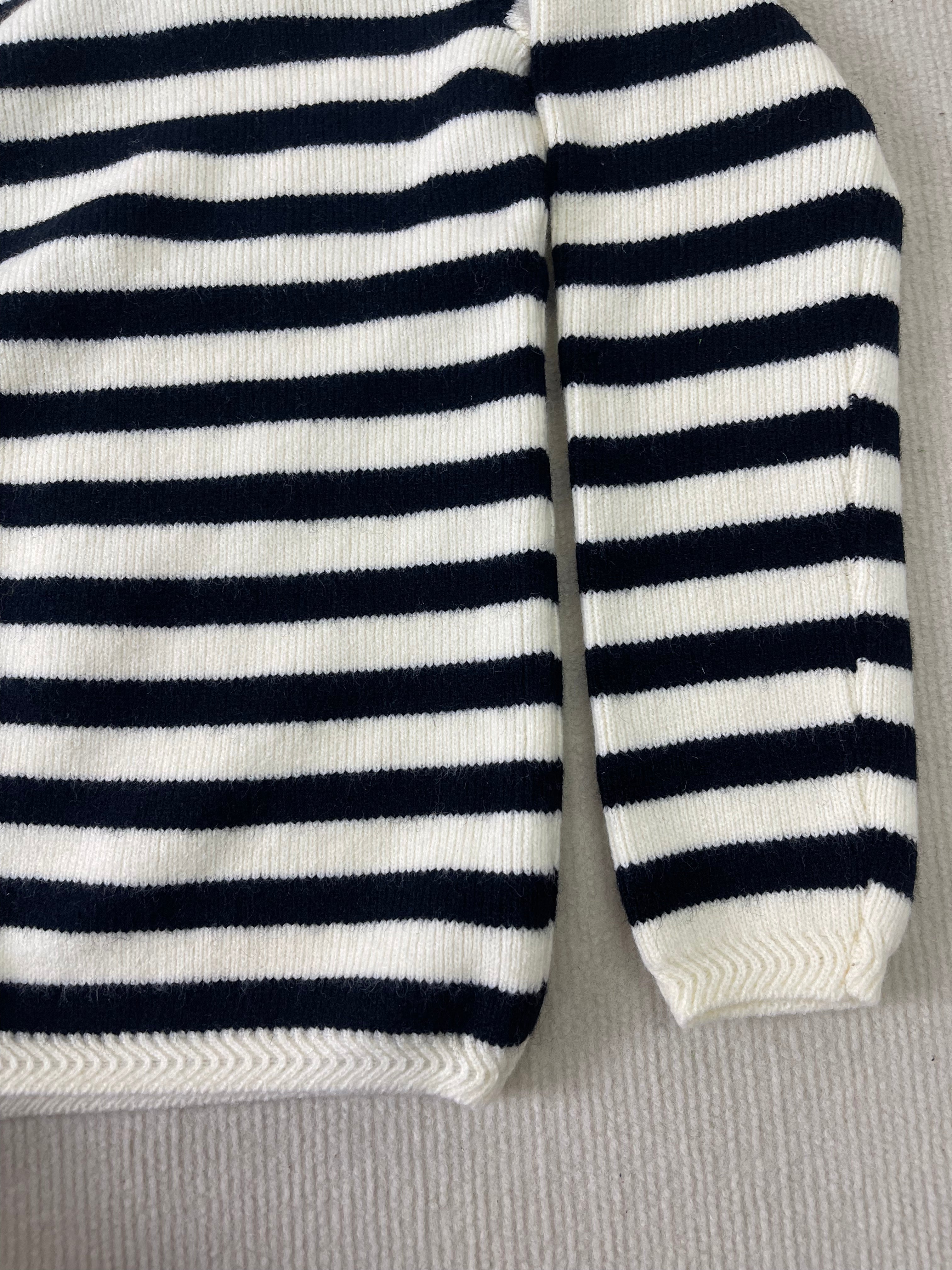 MYLAH | Sophisticated Striped Cardigan for a Stylish Look