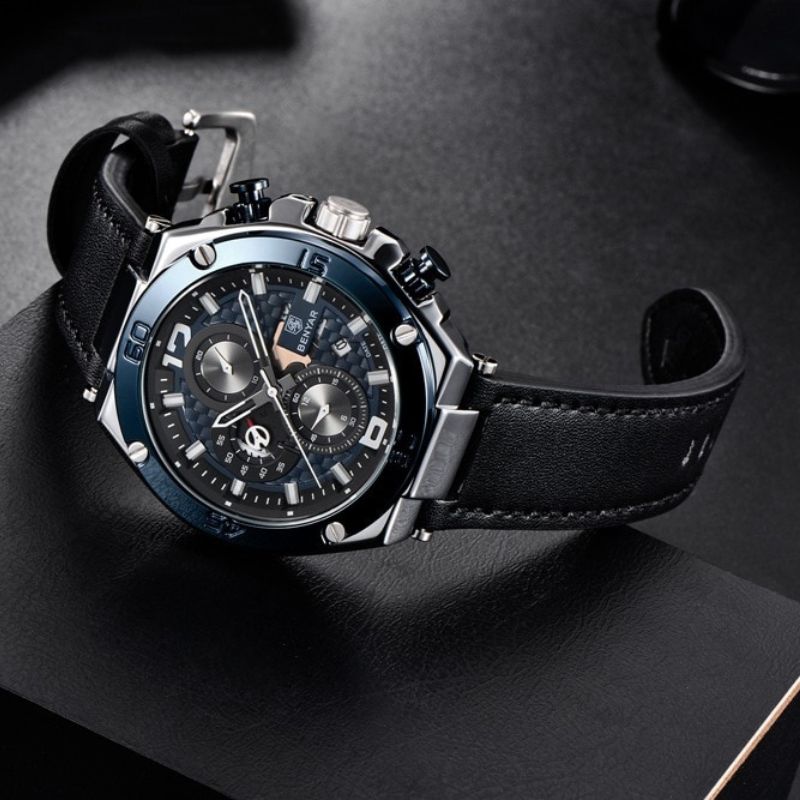 Multifunction Sports Quartz Chronograph Watch