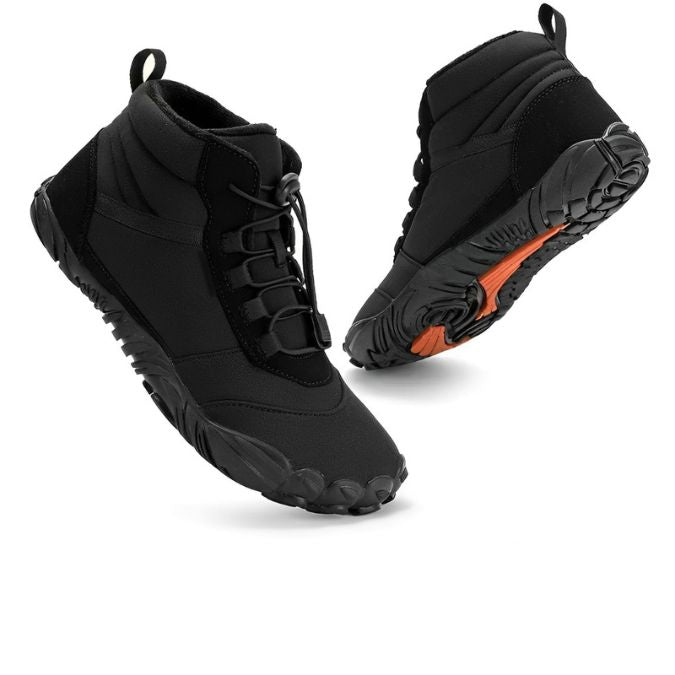Evian Pro - Non-Slip Waterproof Winter Shoes for Bare Feet (Unisex)
