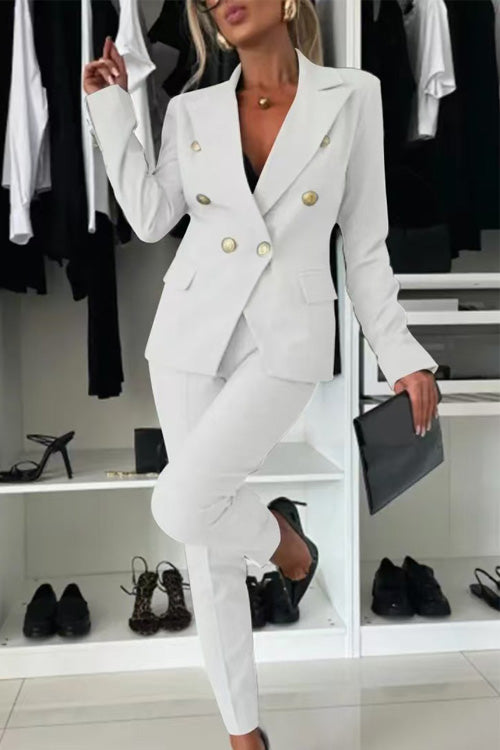 Casual Slim-Fit Suit for Effortless Everyday Style