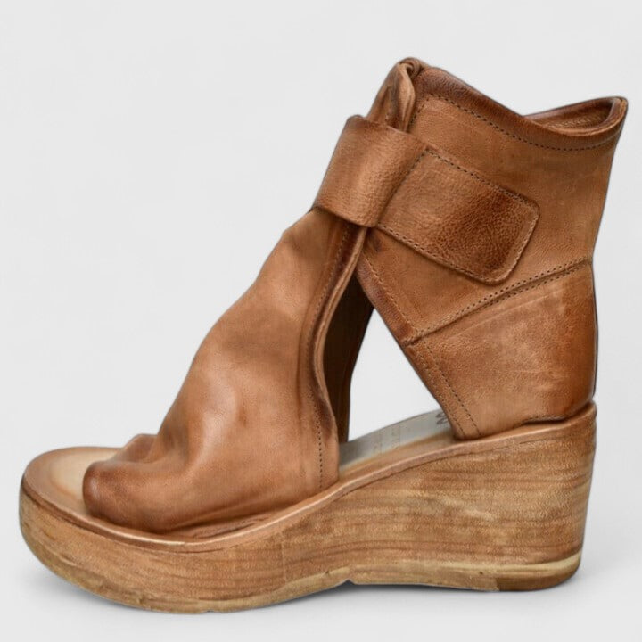 Jocelyn Rustic Wedge Sandals - Effortless Summer Style