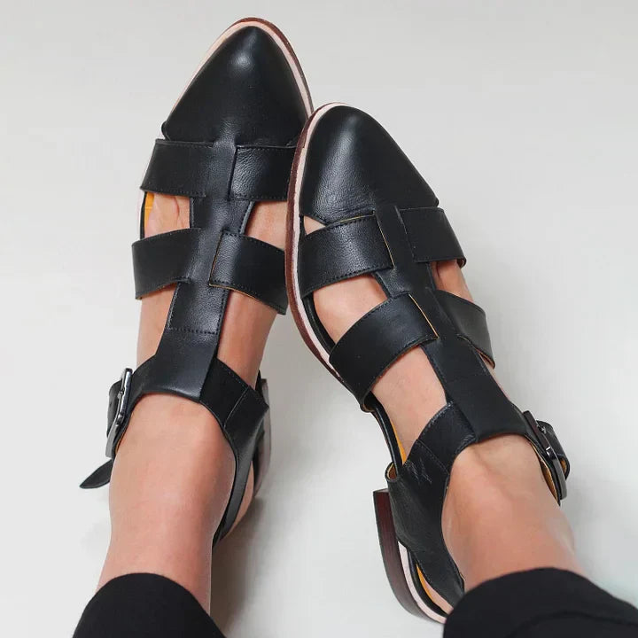 Woven Flat Sandals - Lightweight, Comfortable Summer Footwear