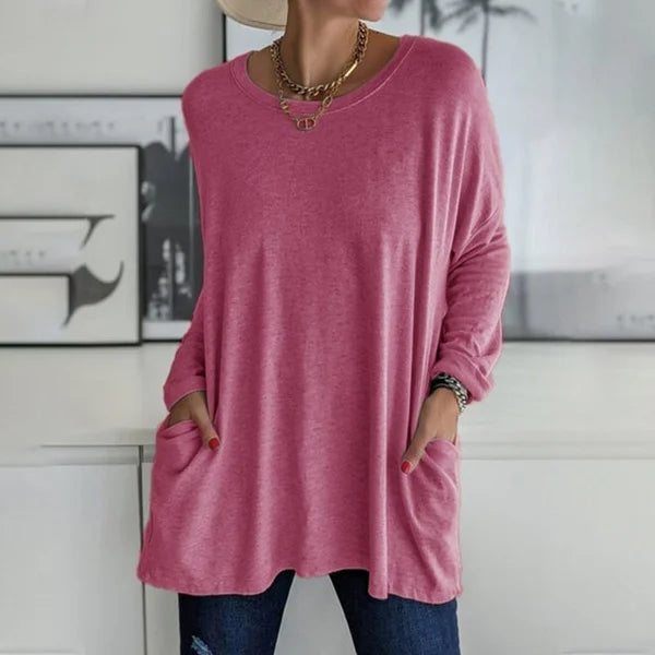 Moira - Top Casual Long Sleeve T-Shirt