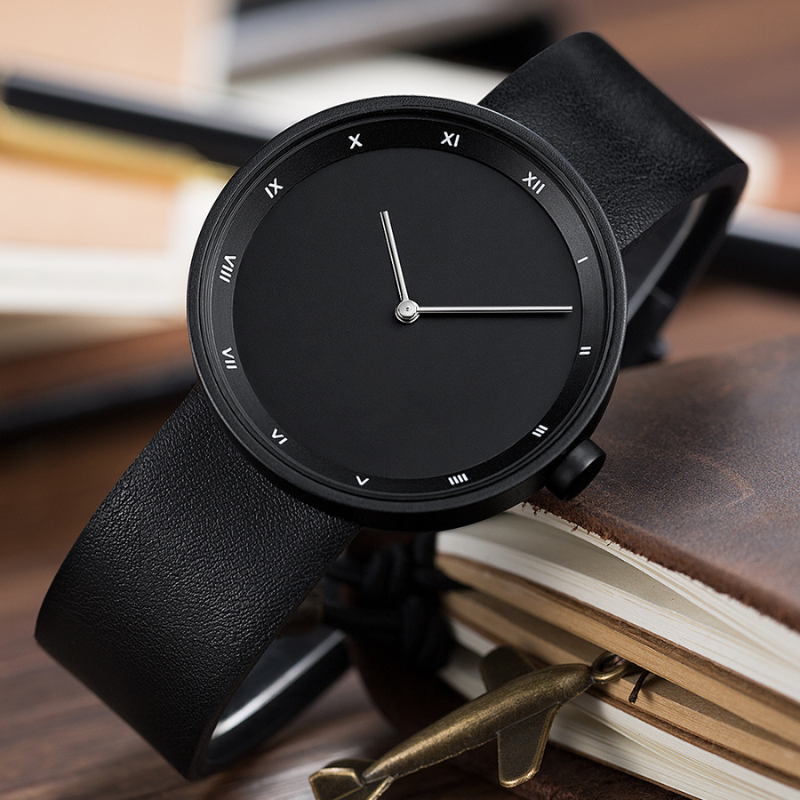 Elegant Quartz Watch with Minimalist Style