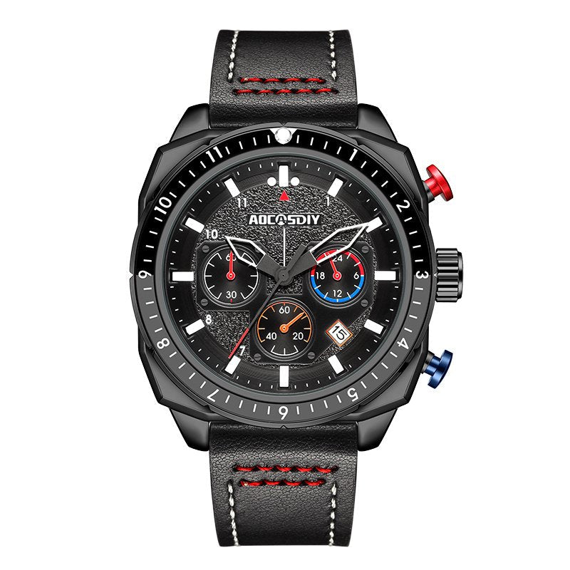 Luxury Sport Quartz Chronograph Watch