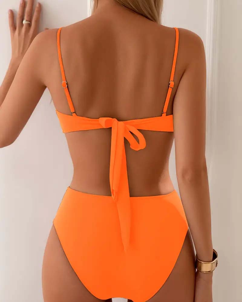 Chic High Waist Bikini