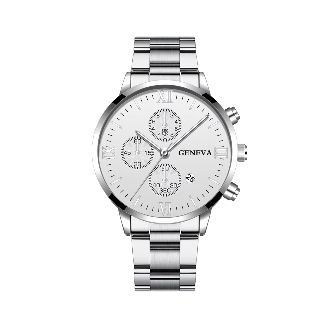 Elegant fine knit watch with a sophisticated style for a casual look