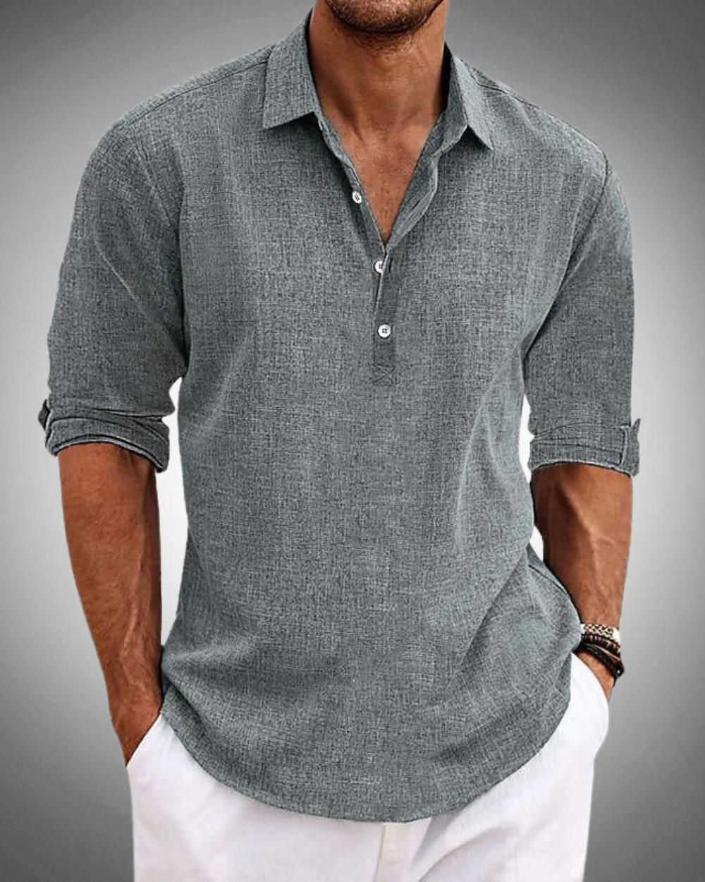 Timeless Classic Cotton Shirt - Timeless Comfort in 100% Cotton