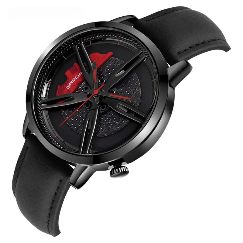 Quartz Button Watch - Elegance and Practicality