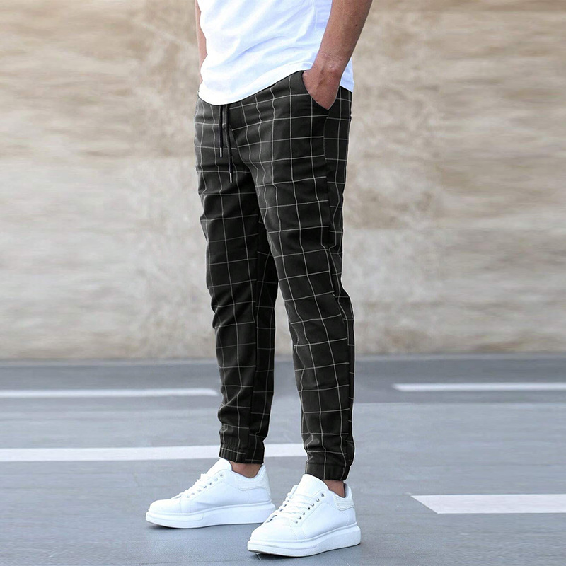 Owen – Comfortable Plaid Sweatpants