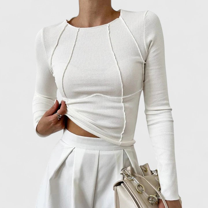 Rozminda | Comfortable Long Sleeve Blouse for Women