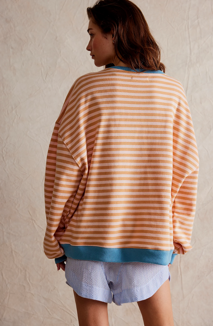 LINDA - Oversized striped sweater for a trendy and comfortable look
