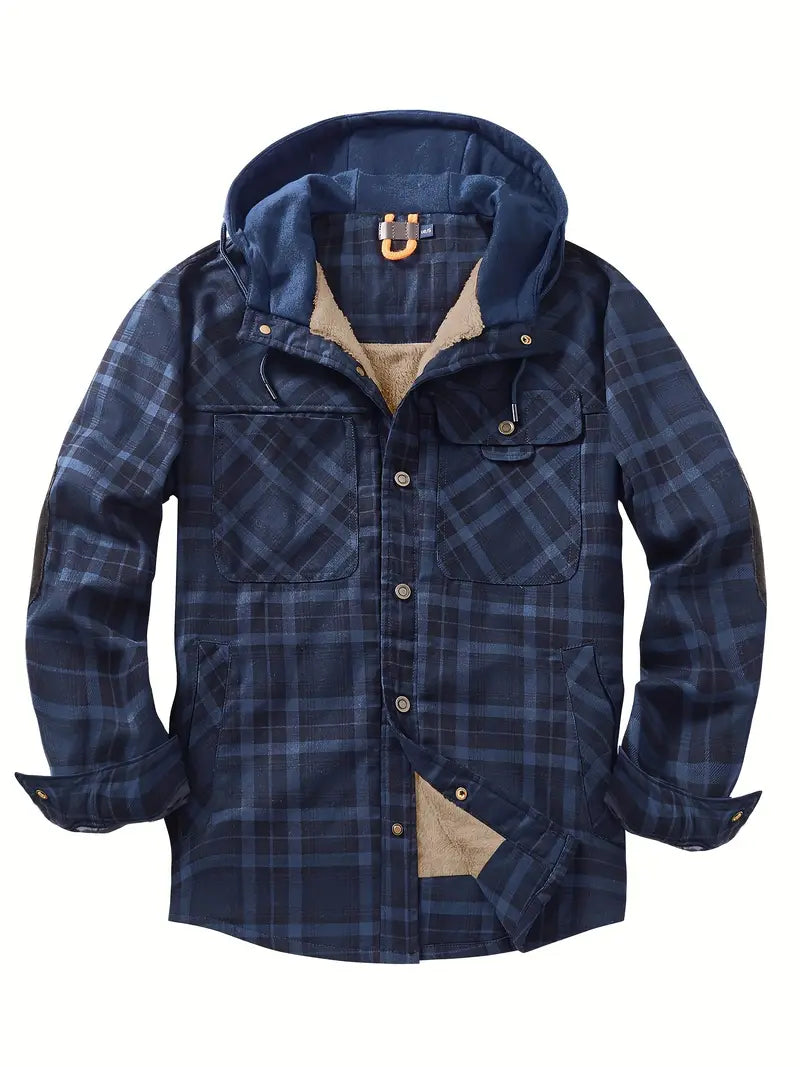 Wyatt - Must-Have Hooded Checked Jacket for Stylish Comfort