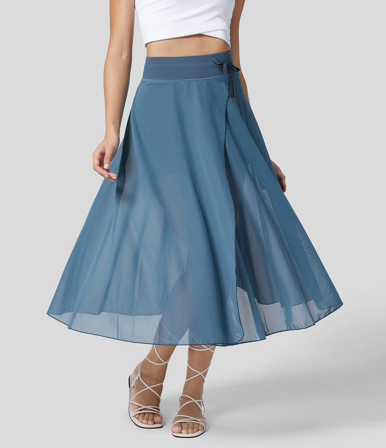 REVERIE - 2-in-1 Midi Skirt for Women, Guaranteed Elegance and Versatility